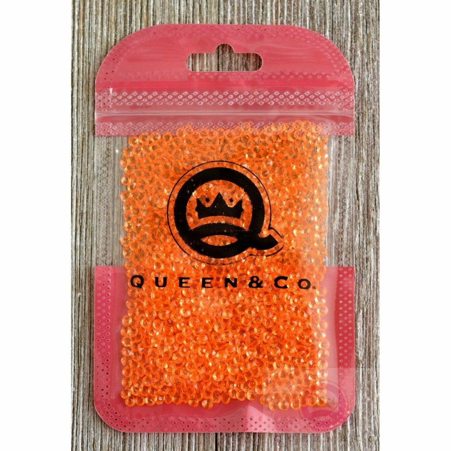 Embellishments Queen & Co | Queen & Co Diamonds Orange