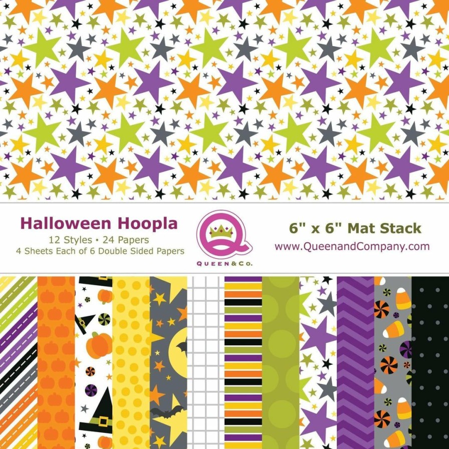 Embellishments Queen & Co | Queen & Co Halloween Hoopla Paper Pad