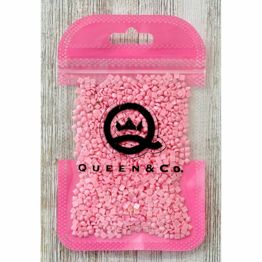 Embellishments Queen & Co | Queen & Co Princess Square Pink