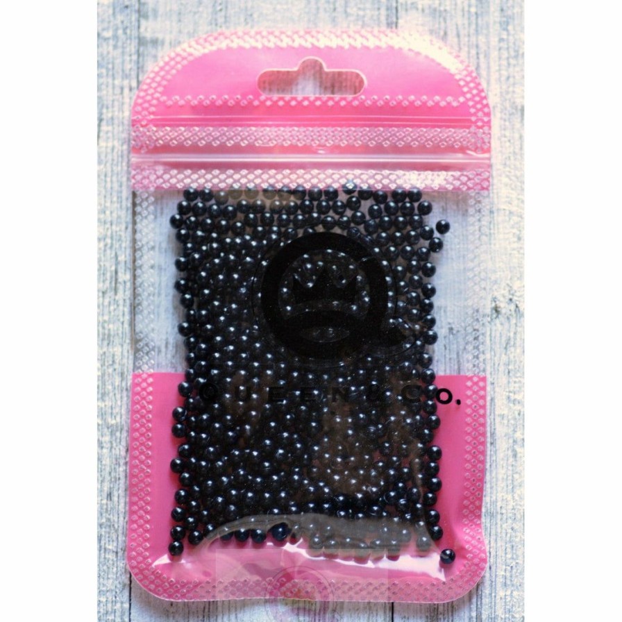 Embellishments Queen & Co | Queen & Co Toppings Pops Black