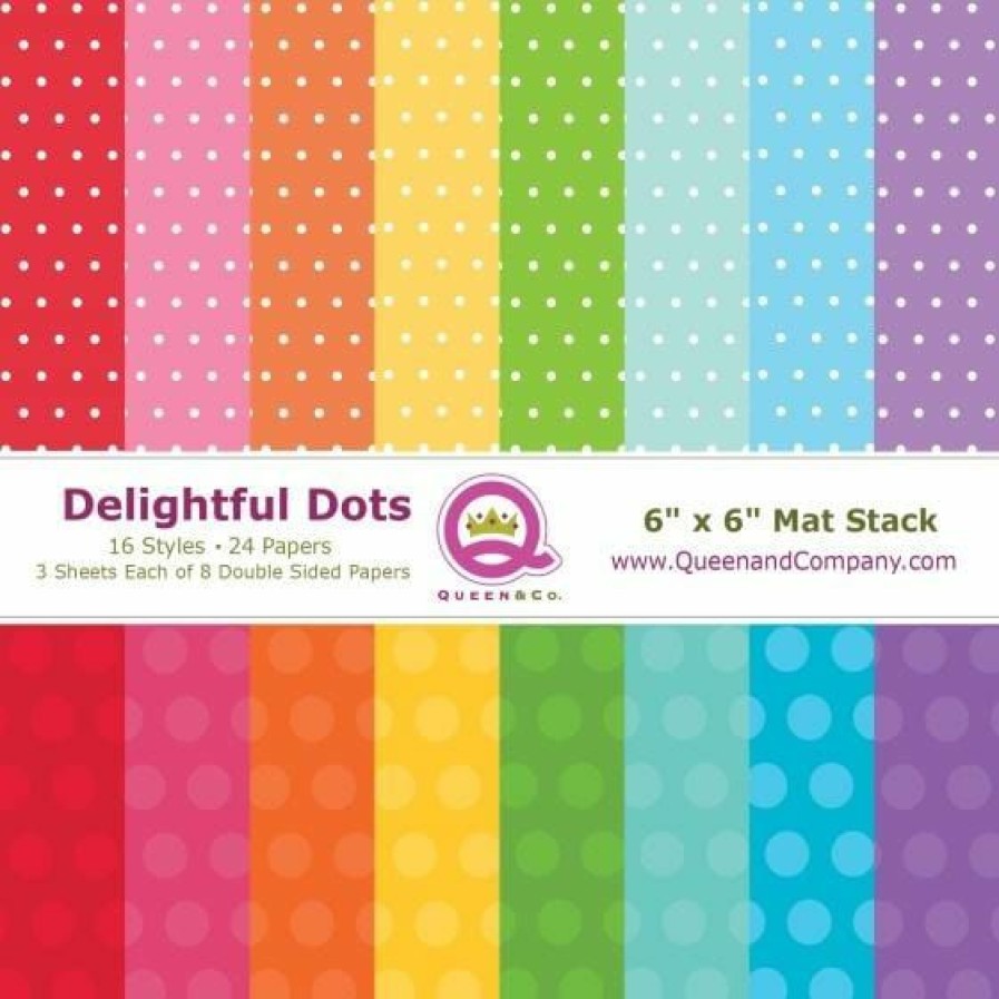 Embellishments Queen & Co | Queen & Co Dots Paper Pad Paper Pads