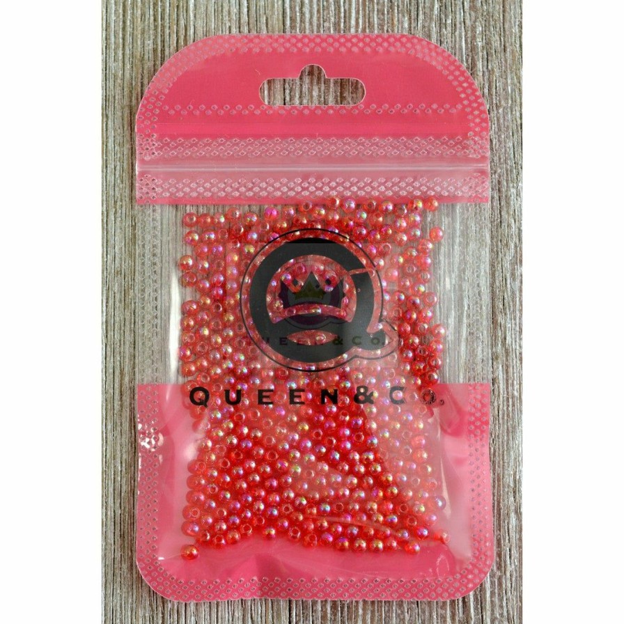 Embellishments Queen & Co | Queen & Co Toppings Beadiful Red