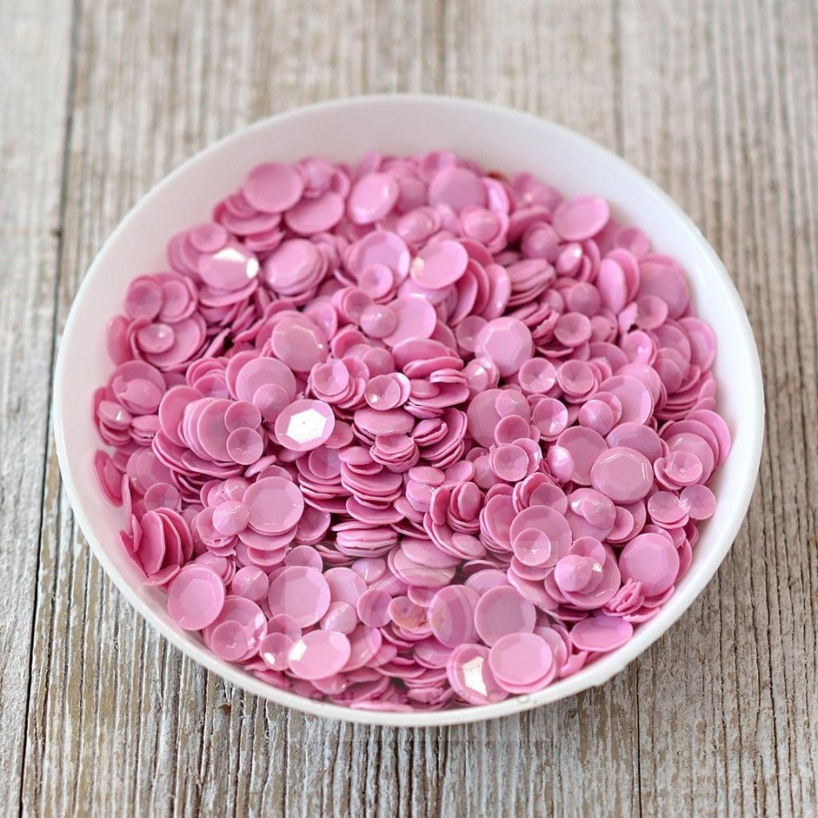 Embellishments Queen & Co | Queen & Co Toppings Sequins Pink