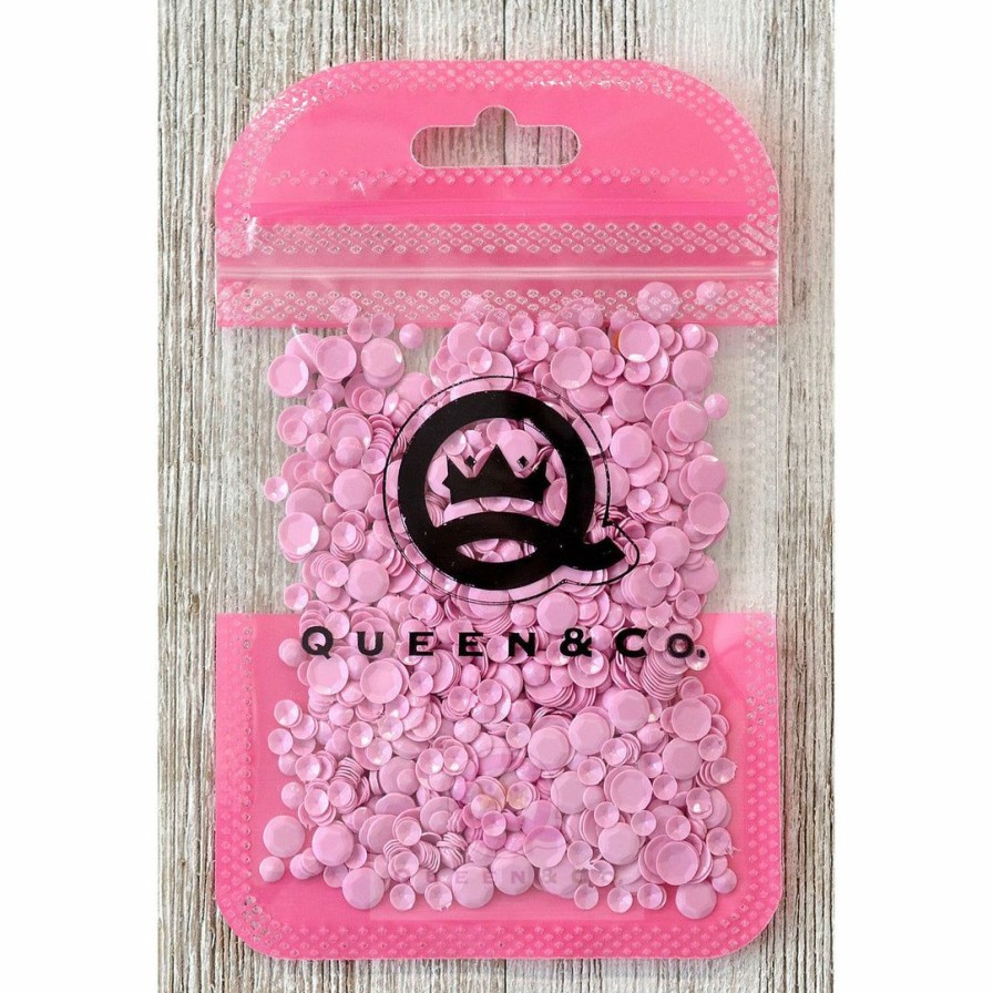 Embellishments Queen & Co | Queen & Co Toppings Sequins Pink