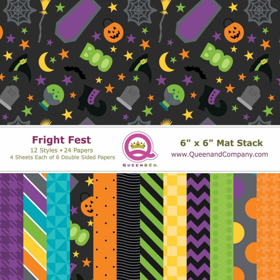 Embellishments Queen & Co | Queen & Co Fright Fest Paper Pad