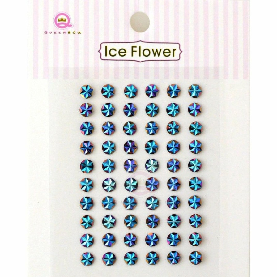 Embellishments Queen & Co | Queen & Co Bling Ice Flower Black