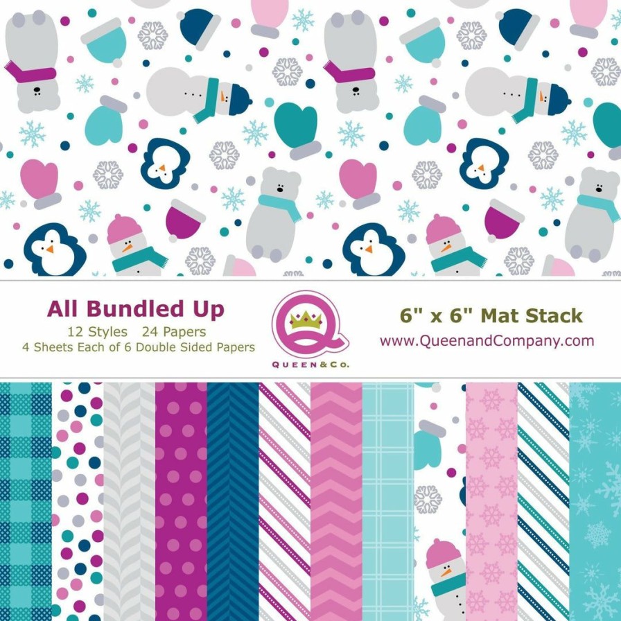 Embellishments Queen & Co | Queen & Co All Bundled Up Paper Pad