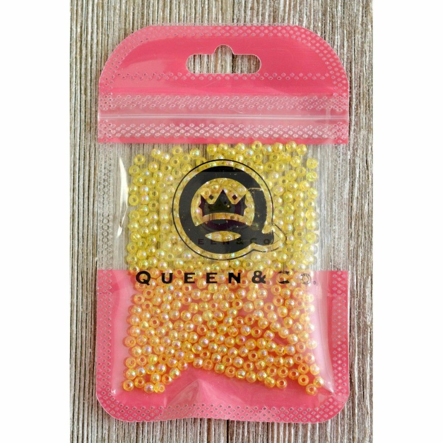 Embellishments Queen & Co | Queen & Co Toppings Beadiful Yellow