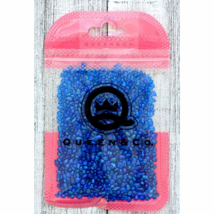 Embellishments Queen & Co | Queen & Co Sea Glass Blue