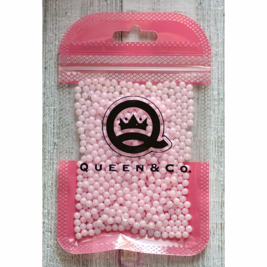 Embellishments Queen & Co | Queen & Co Pops Lt Pink