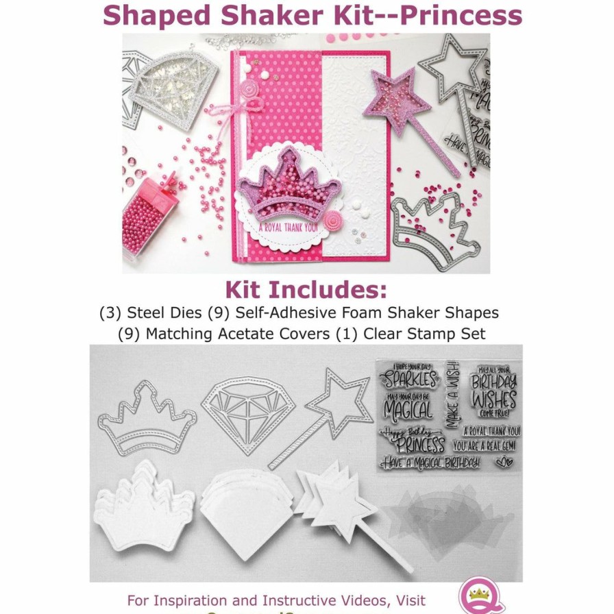 Shaker Queen & Co | Queen & Co Princess Shaped Shaker Kit Shaped Shaker Kits