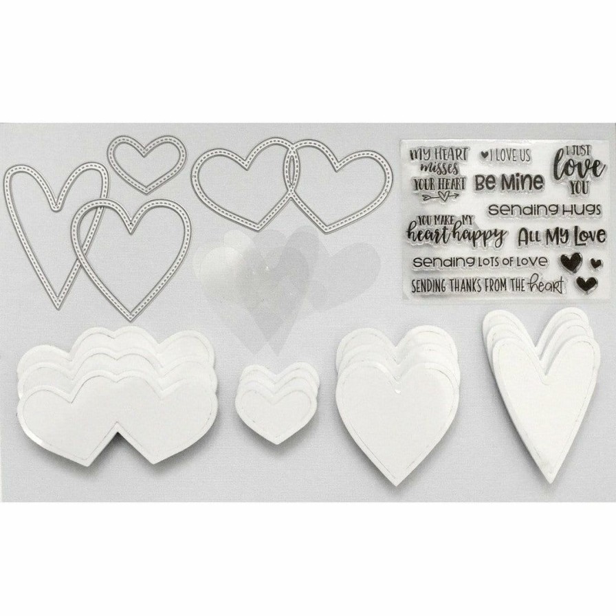 Shaker Queen & Co | Queen & Co Happy Hearts Shaped Shaker Kit