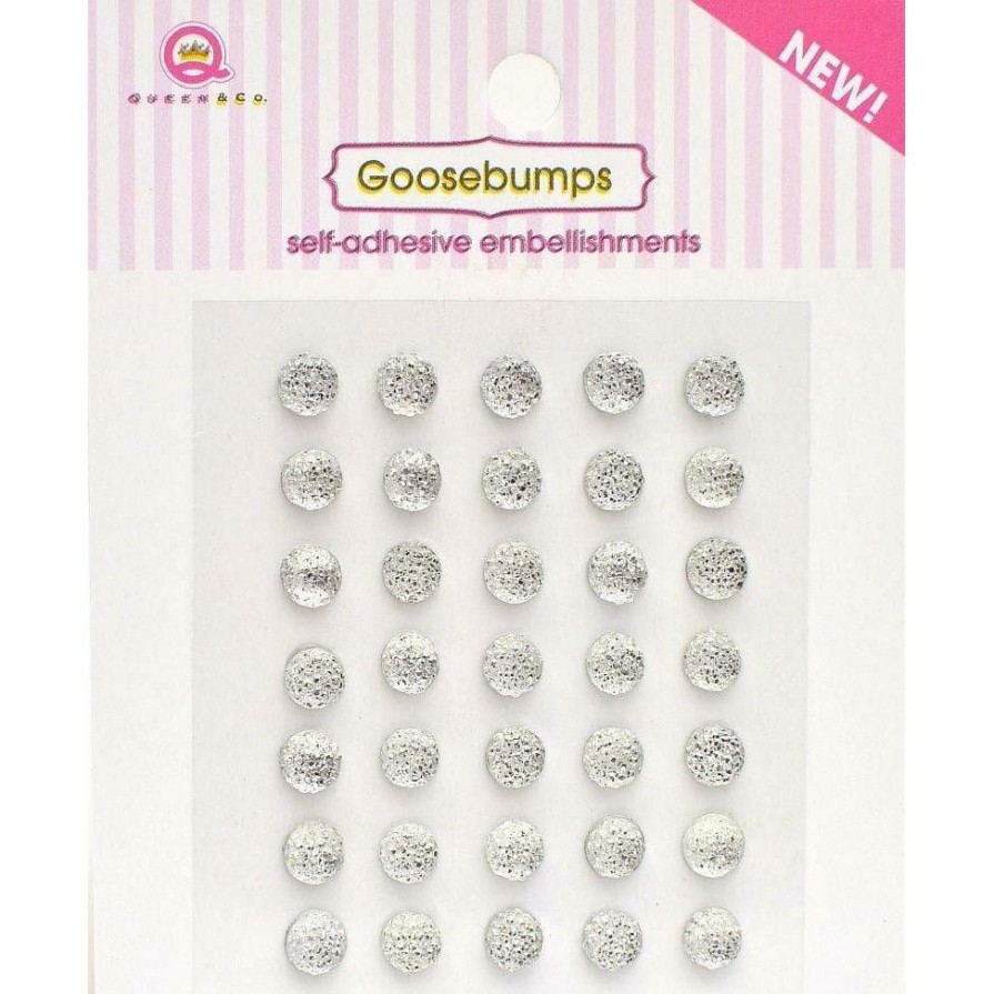 Embellishments Queen & Co | Queen & Co Goosebumps Clear