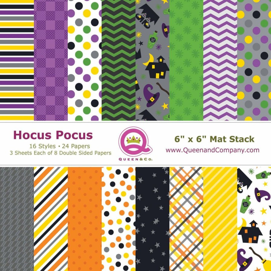 Embellishments Queen & Co | Queen & Co Paper Pads Hocus Pocus Paper Pad