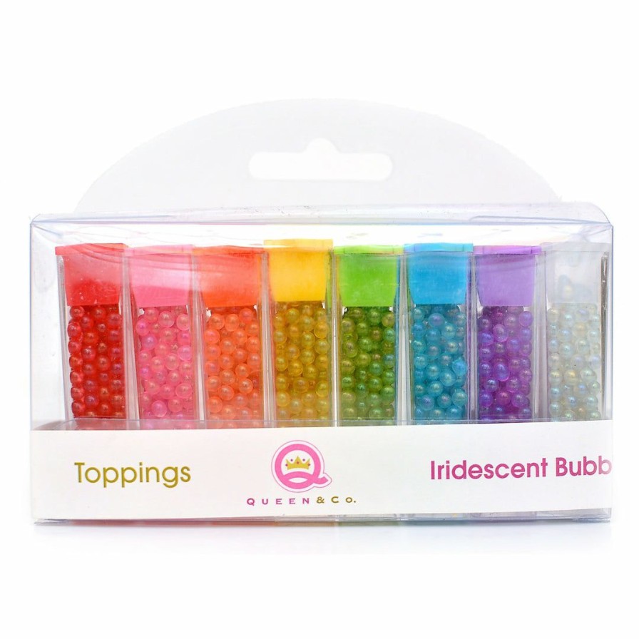 Embellishments Queen & Co | Queen & Co Iridescent Bubbles Toppings