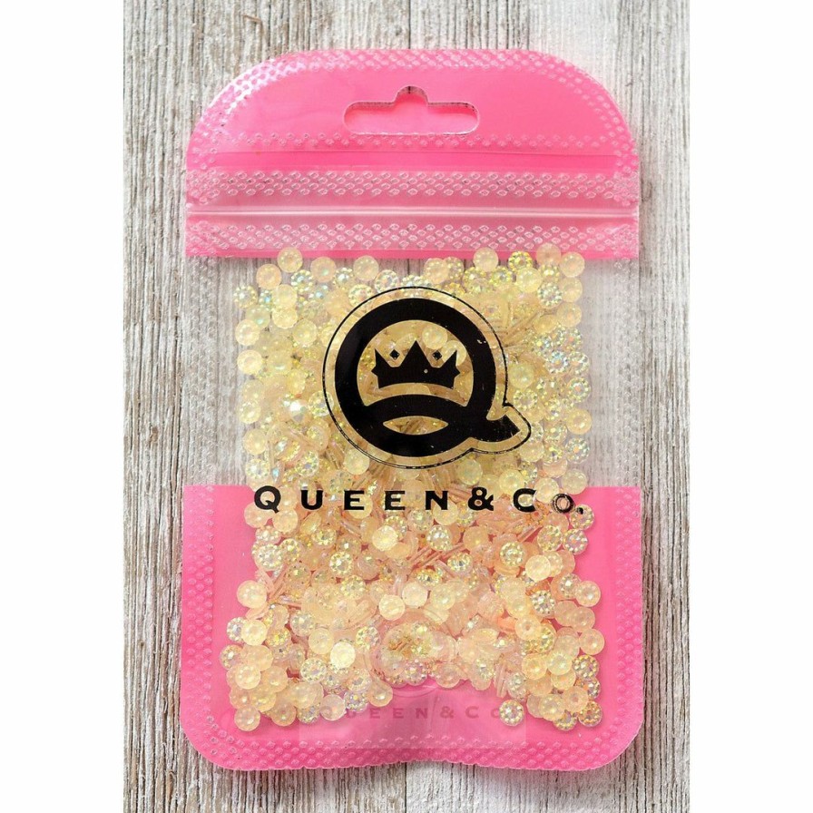 Embellishments Queen & Co | Queen & Co Toppings Posies Cream