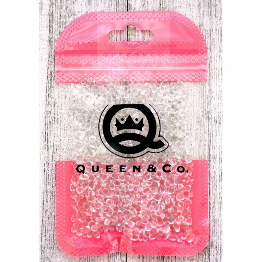 Embellishments Queen & Co | Queen & Co Sea Glass Clear