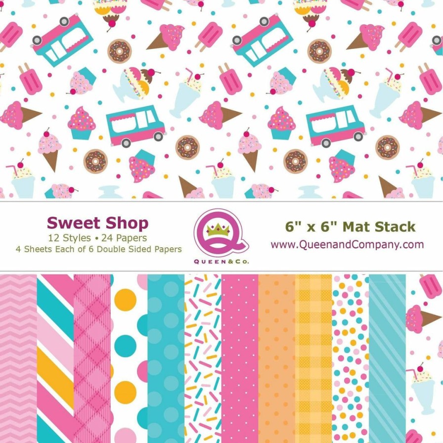 Embellishments Queen & Co | Queen & Co Paper Pads Sweet Shop Paper Pad